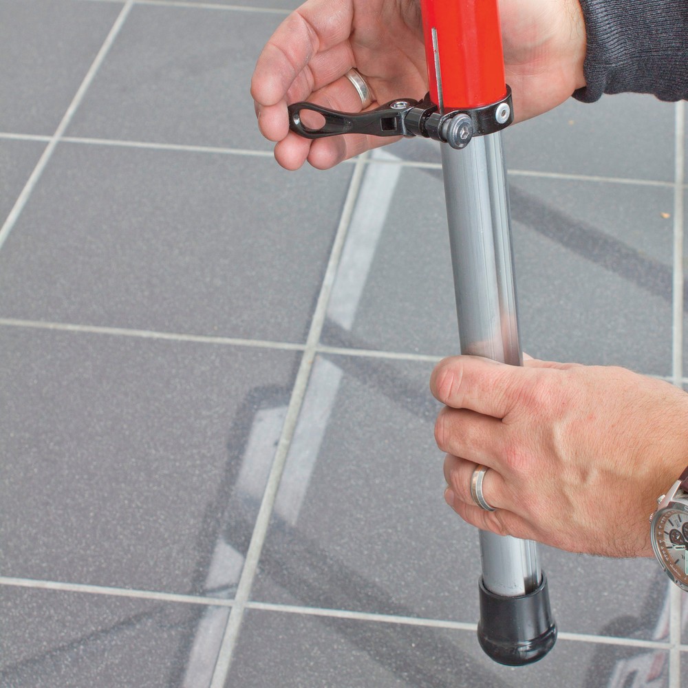 Produktabbildung Nr. 3: HYMER Plattformleiter, fahr- und klappbar, Standhöhe 1,63 m