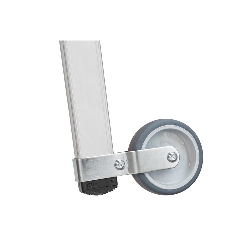 HYMER Plattformleiter, R13-Beschichtung, mit Eimerhaken, Standhöhe 0,95 m Produktabbildung Nr. 5: HYMER Plattformleiter, R13-Beschichtung, mit Eimerhaken, Standhöhe 0,95 m
