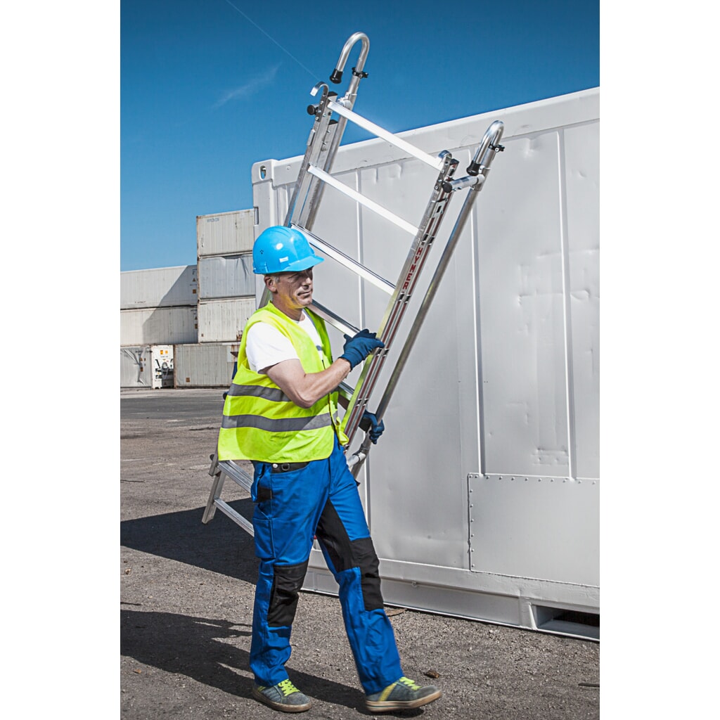 Produktabbildung Nr. 5: HYMER Schiebeleiter, mit Einhängehaken, Gesamtlänge 3,22 m