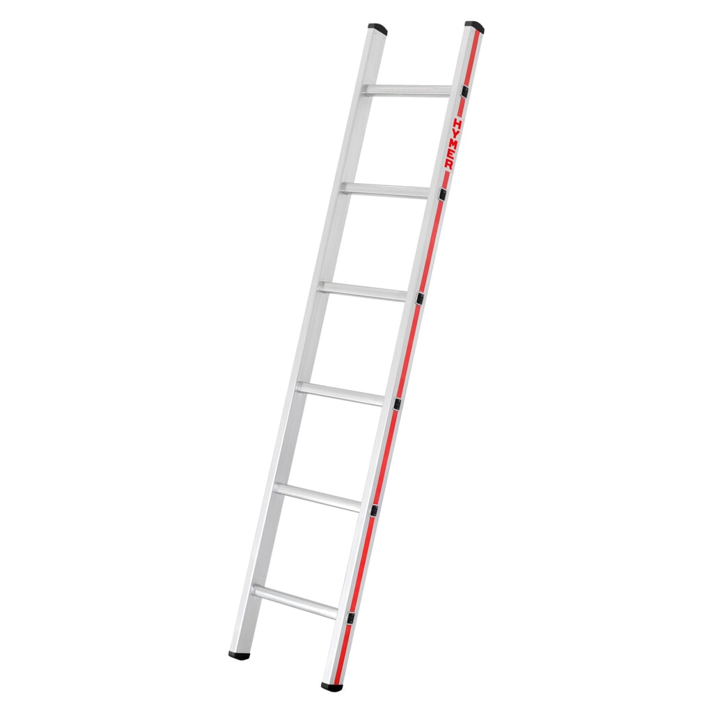 HYMER Sprossenanlegeleiter, Standhöhe 0,75 m, 6 Sprossen Produktabbildung: HYMER Sprossenanlegeleiter, Standhöhe 0,75 m, 6 Sprossen