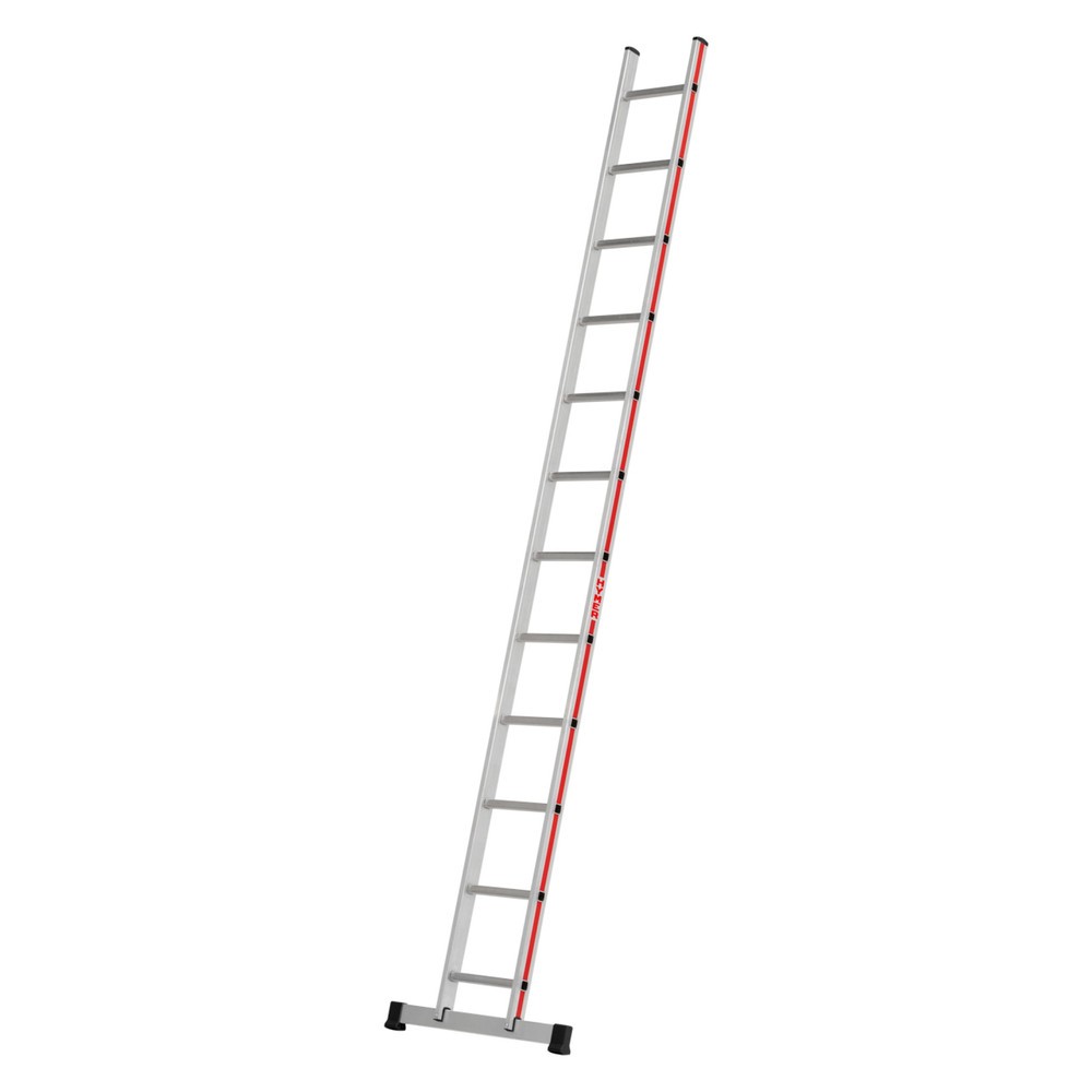 Produktabbildung: HYMER Sprossenanlegeleiter, Standhöhe 2,37 m, 12 Sprossen