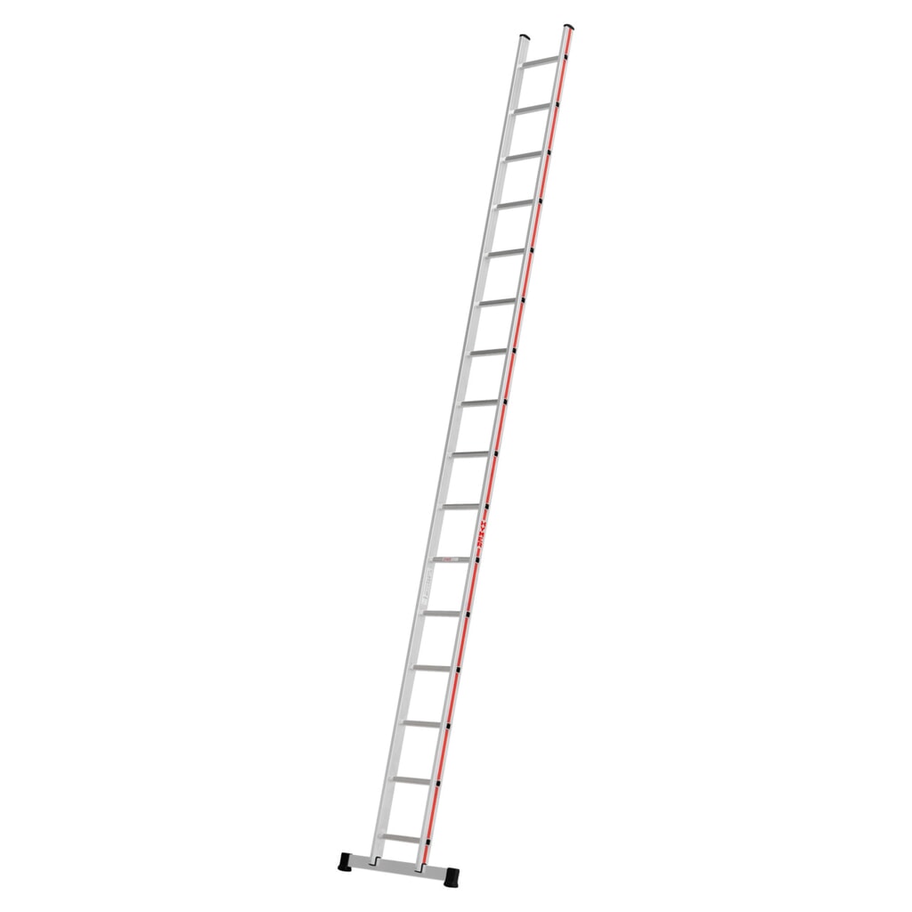 HYMER Sprossenanlegeleiter, Standhöhe 3,45 m, 16 Sprossen Produktabbildung: HYMER Sprossenanlegeleiter, Standhöhe 3,45 m, 16 Sprossen