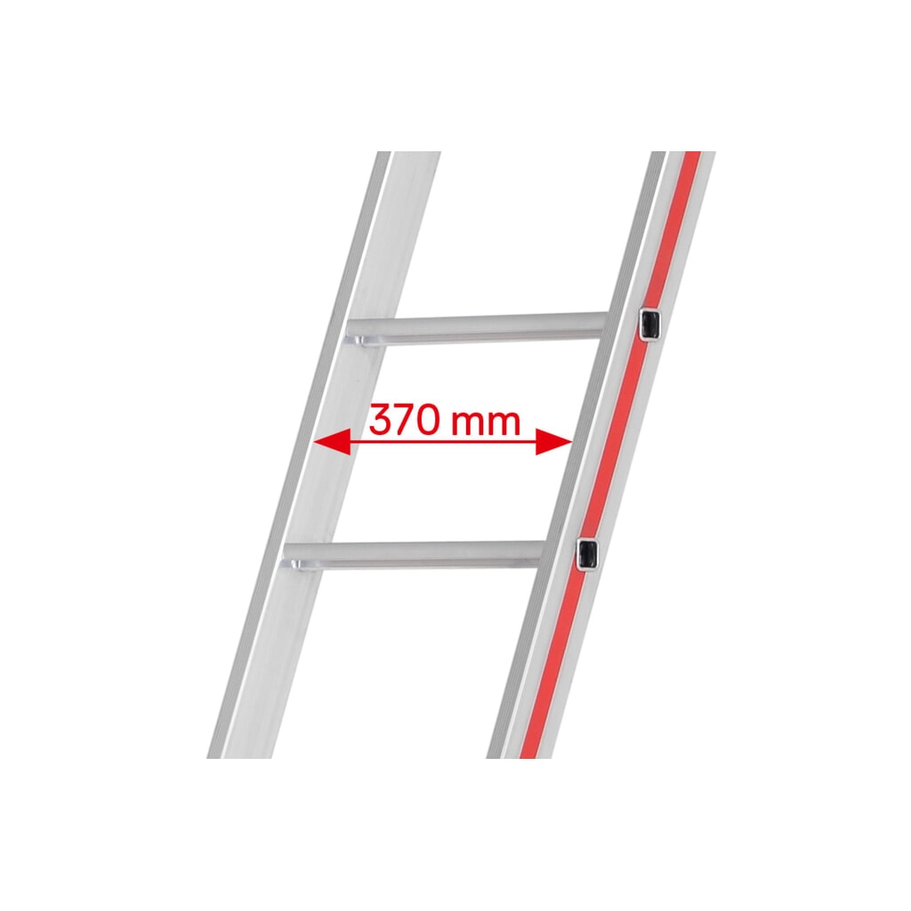 Produktabbildung Nr. 6: HYMER Stufen-Anlegeleiter, 6 Stufen, Länge 1,72 m