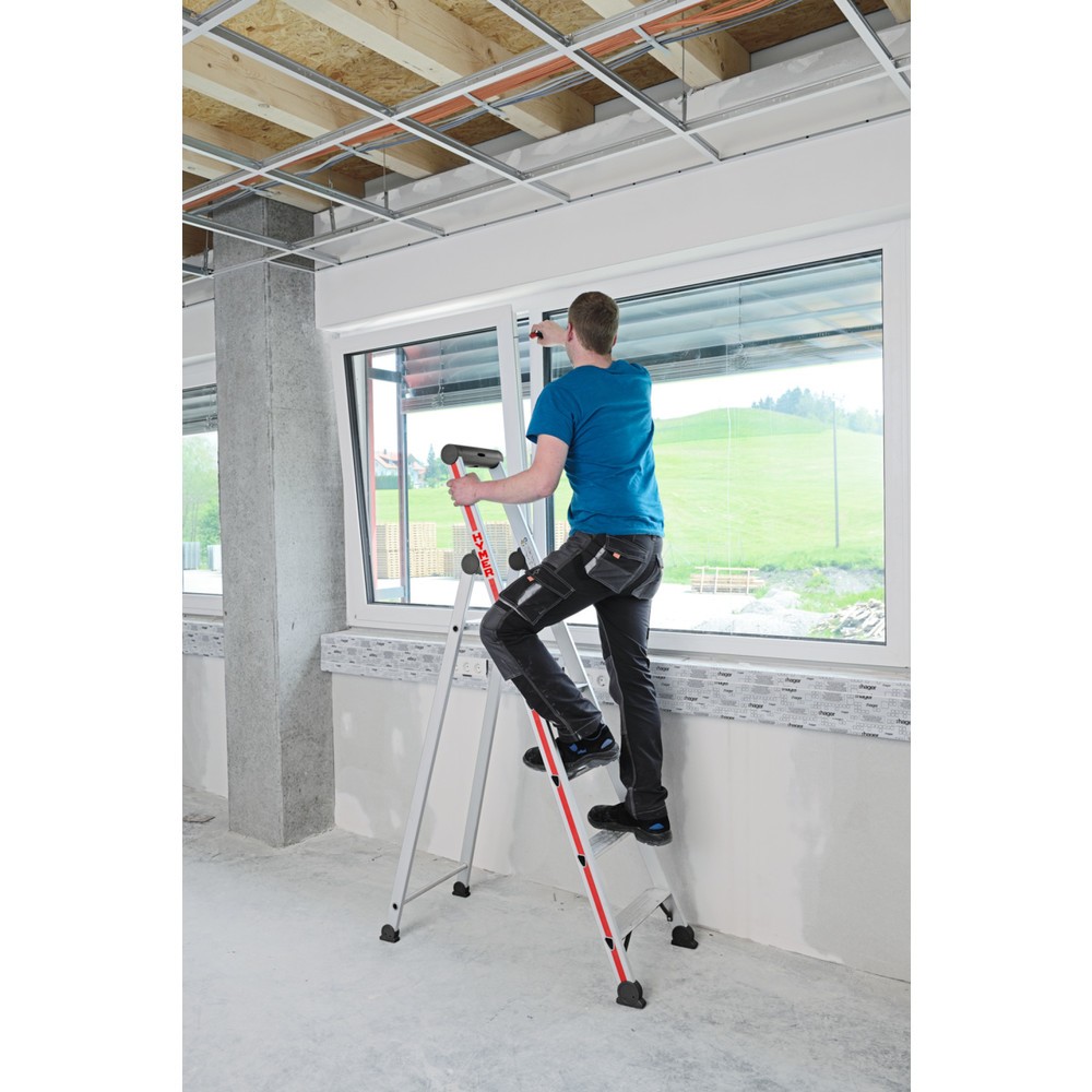 Produktabbildung Nr. 4: HYMER Stufenstehleiter, mit Plattform, Standhöhe 0,65 m