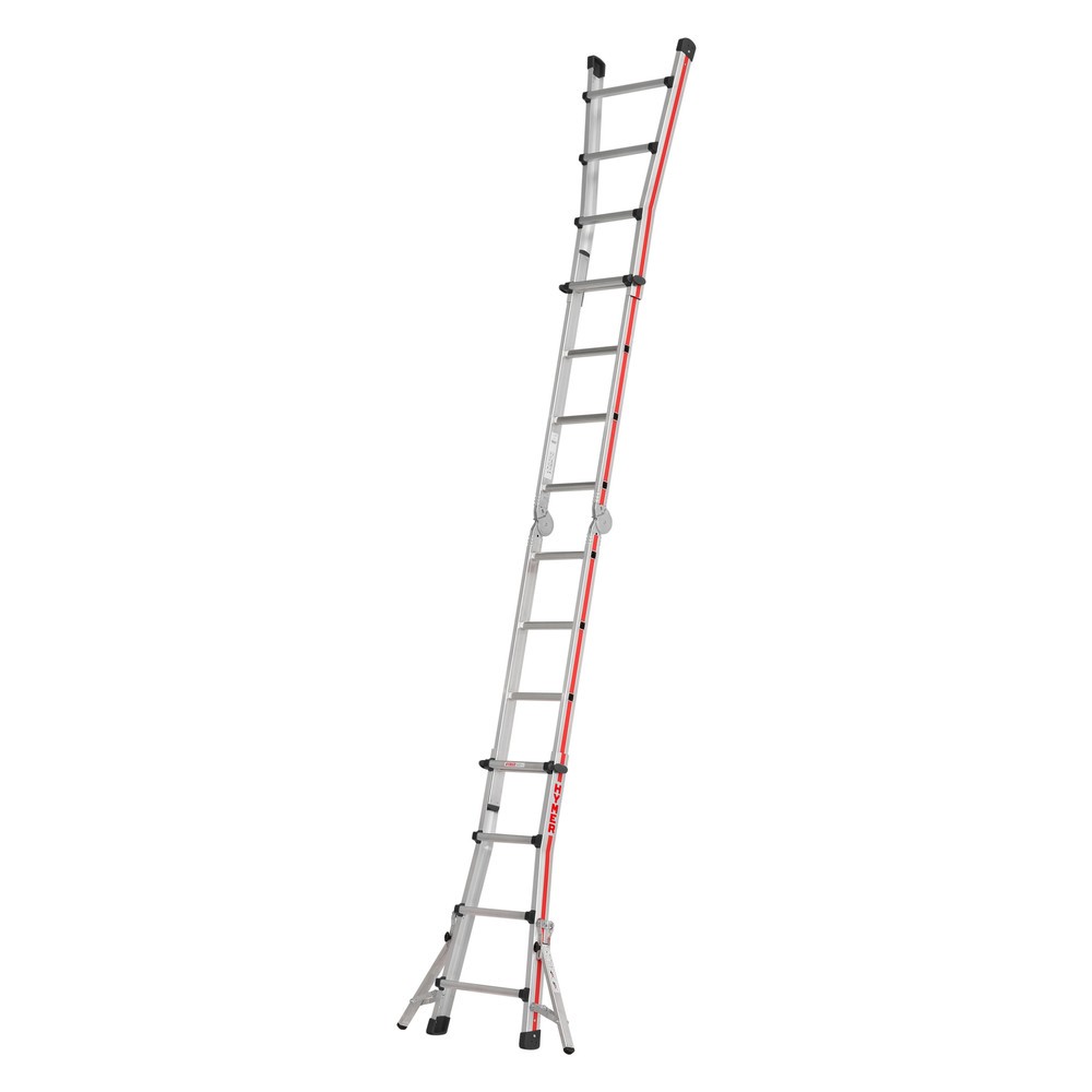 Produktabbildung Nr. 16: HYMER Teleskopleiter, Gesamtlänge 4,02 m, 4x4 Sprossen