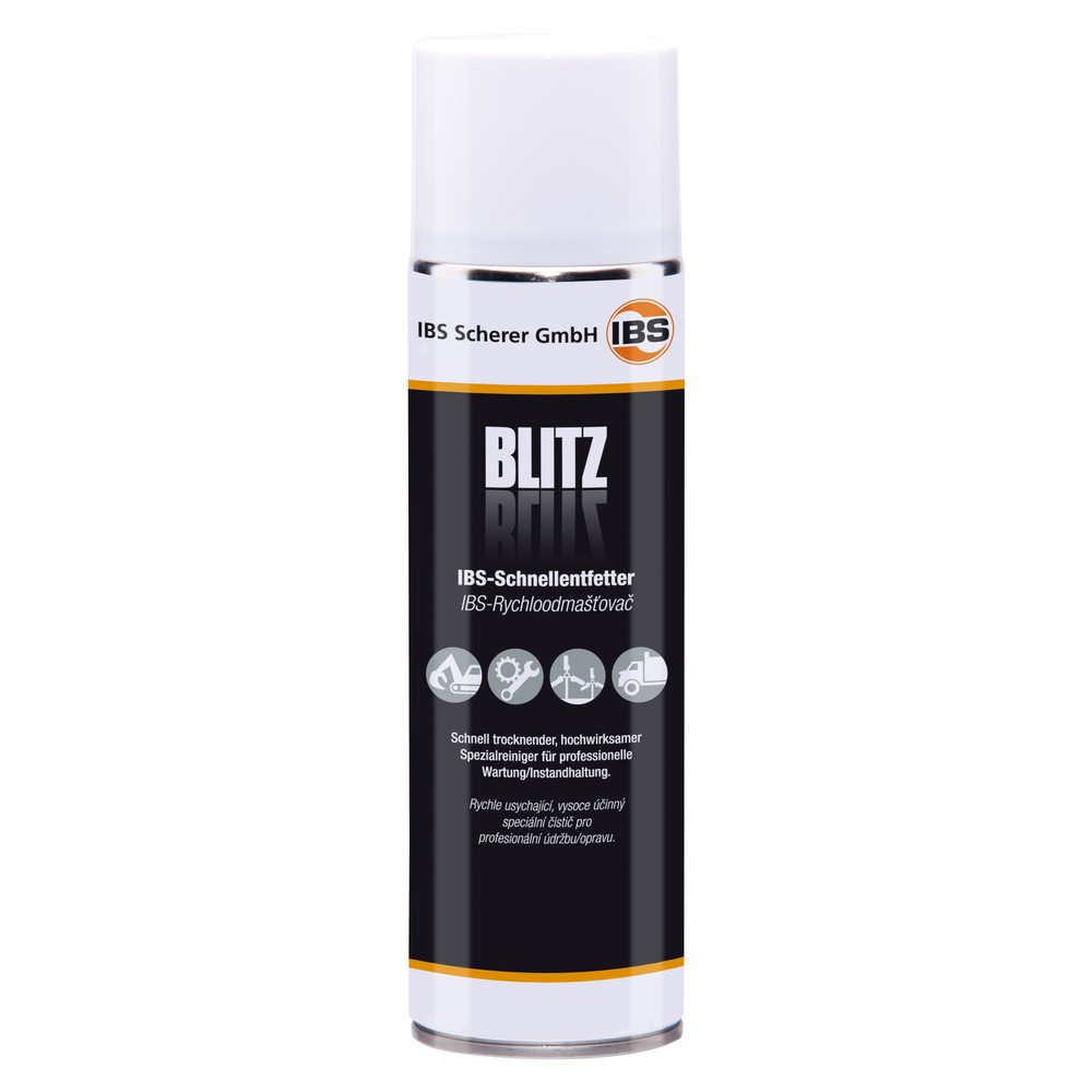 Produktabbildung: IBS-Schnellentfetter Blitz, 12 Dosen à 500 ml