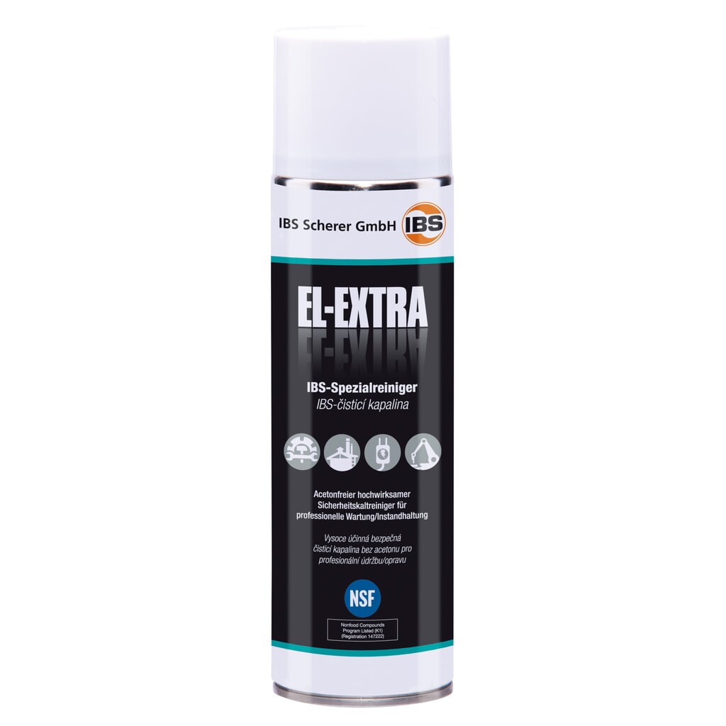 IBS-Spezialreiniger EL/Extra, 12 Dosen à 500 ml Produktabbildung: IBS-Spezialreiniger EL/Extra, 12 Dosen à 500 ml