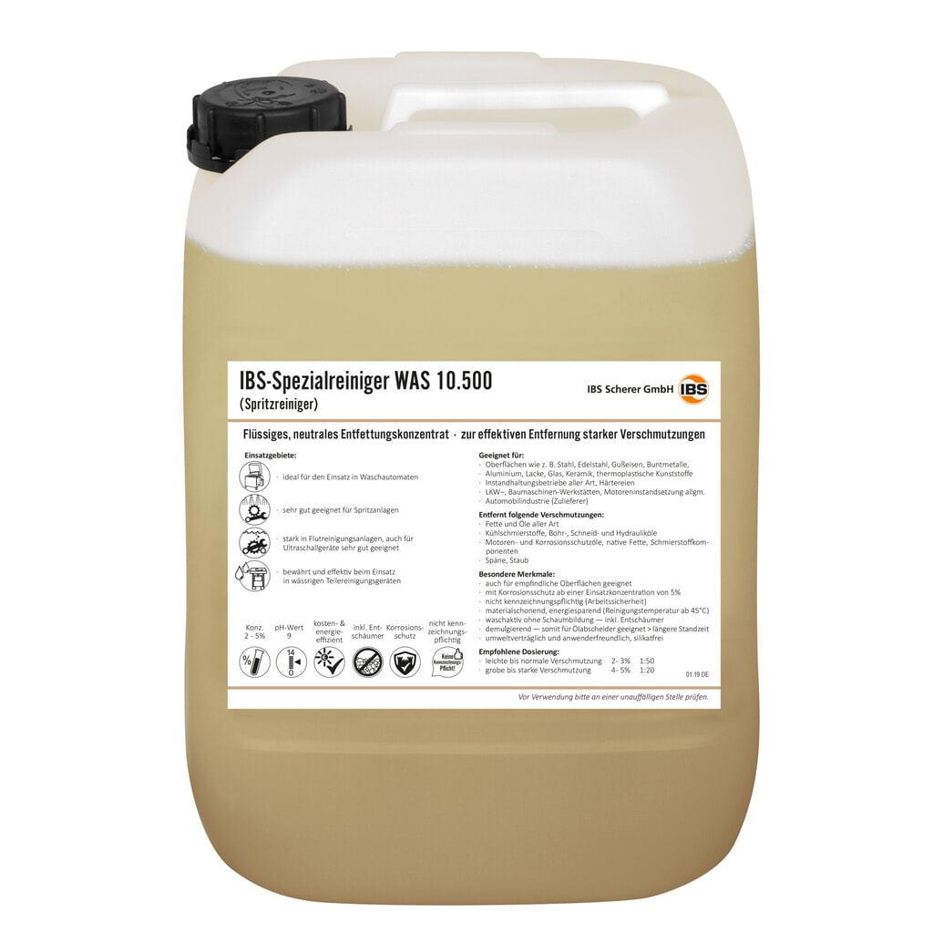 IBS-Spritzreiniger WAS 10.500, 20 Liter Produktabbildung: IBS-Spritzreiniger WAS 10.500, 20 Liter