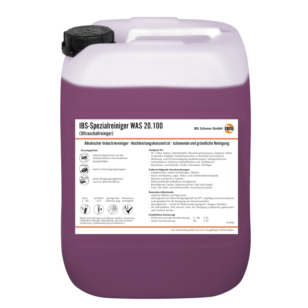 IBS-Ultraschallreiniger WAS 20.100, 20 Liter Produktabbildung: IBS-Ultraschallreiniger WAS 20.100, 20 Liter
