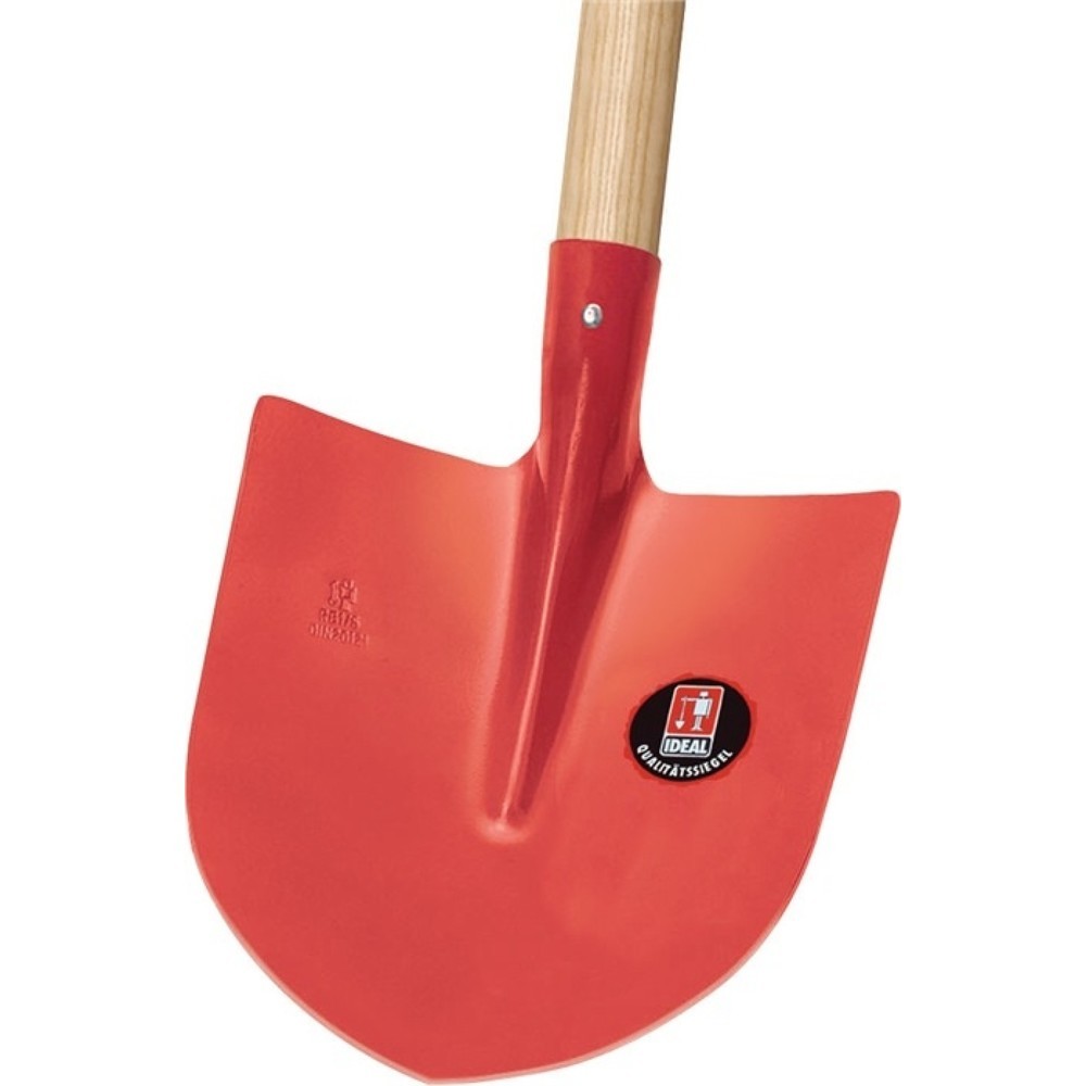 Produktabbildung: IDEAL Frankfurter Schaufel RUHR-BRILLANT Gr.5 300x270mm m.Eschenstiel