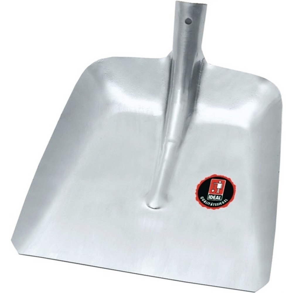 Produktabbildung: IDEAL Hallenser Randschaufel SILVER Gr. 7 340x325mm Stahlbl.