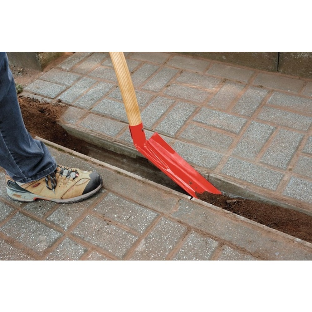 Produktabbildung Nr. 2: IDEAL Rinnenschaufel Ruhr Brillant, Eschenstiel, 1 Blattmaß 300 x 100 mm