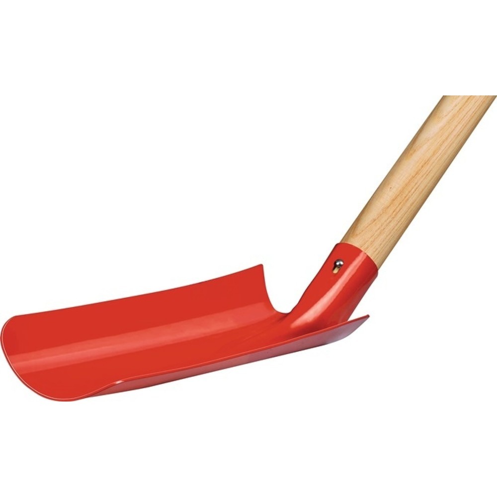 Produktabbildung: IDEAL Rinnenschaufel Ruhr Brillant, Eschenstiel, 1 Blattmaß 300 x 100 mm