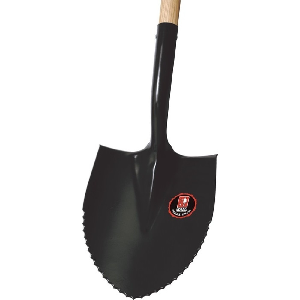 Produktabbildung: IDEAL Spatenschaufel, mit Eschen-T-Stiel, 300 x 220 mm, 1900 g