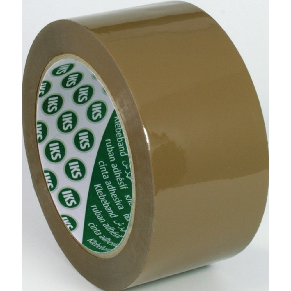 Produktabbildung: IKS Verpackungsklebeband PP F29, Länge 66 m Breite 50 mm, braun, Rolle