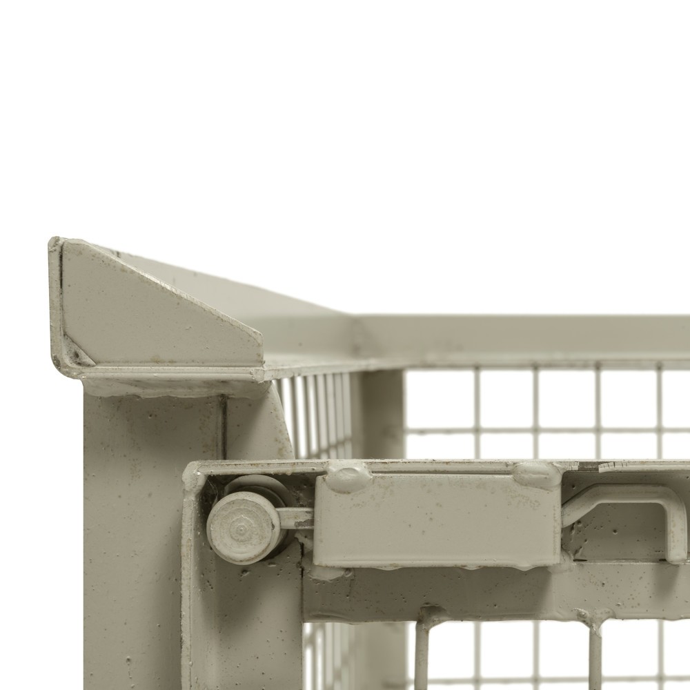 Produktabbildung Nr. 5: Industrie-Gitterbox, halb abklappbare Längswand, Höhe 570 mm