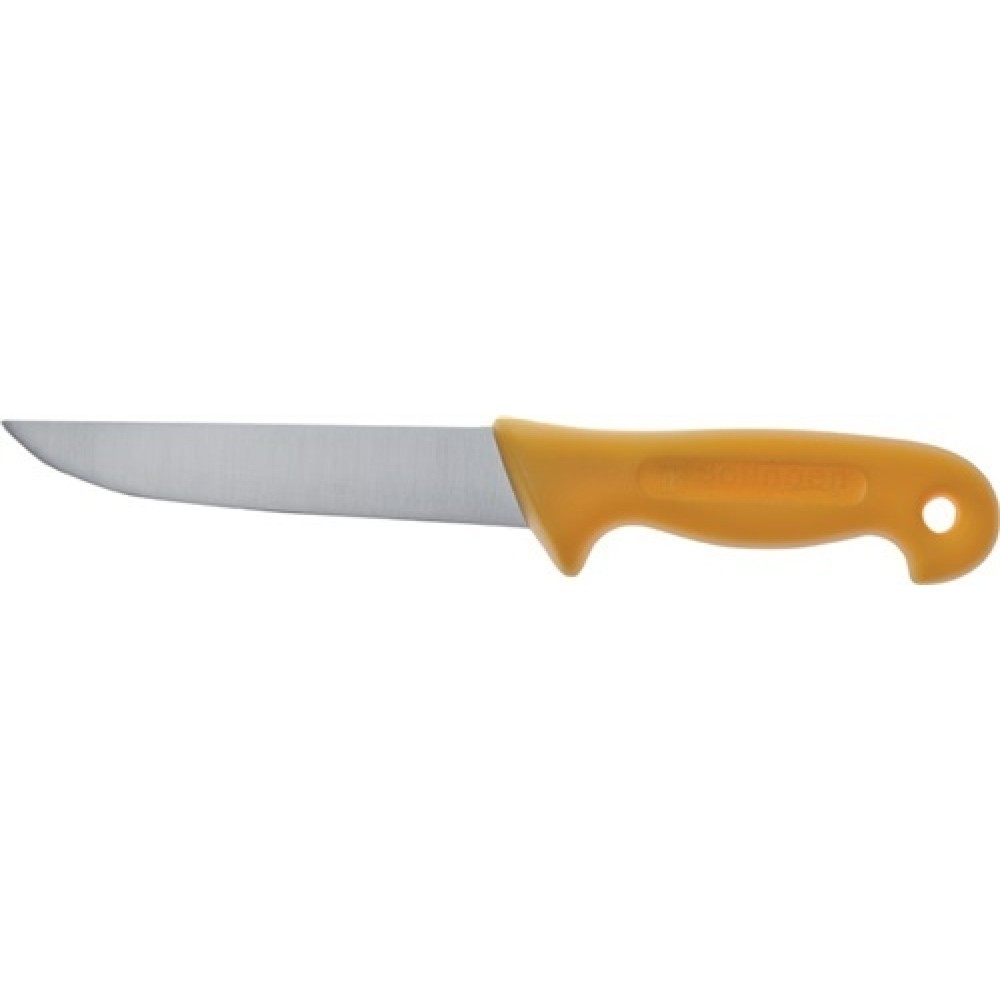 Produktabbildung: Industriemesser Gesamt-L.285mm Klingen-L.150mm Rückenstärke 2,5mm Ku.-Griff