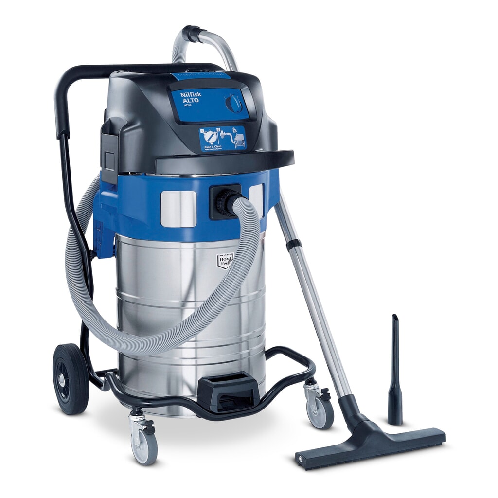 Produktabbildung: Nilfisk® Industriestaubsauger ATTIX 961-01 PC, nass + trocken, 2x 1.500 W, 70 l