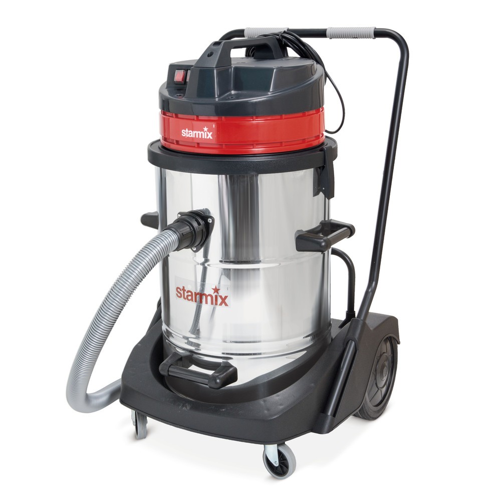 Produktabbildung: starmix Industriestaubsauger Power, Kippfahrgestell, nass + trocken, 2.400 W, 78 l