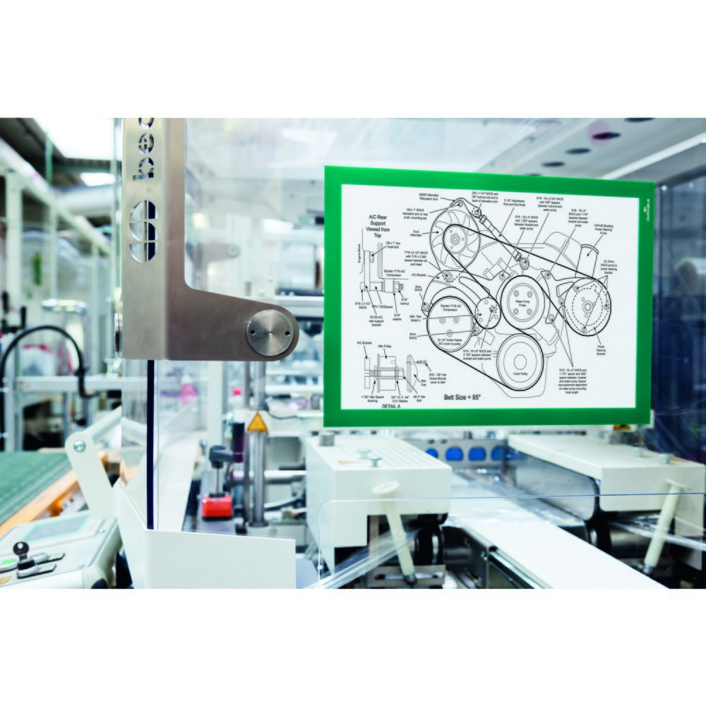 Produktabbildung Nr. 7: DURABLE Info-Rahmen DURAFRAME®, selbstklebend, DIN A4, grün