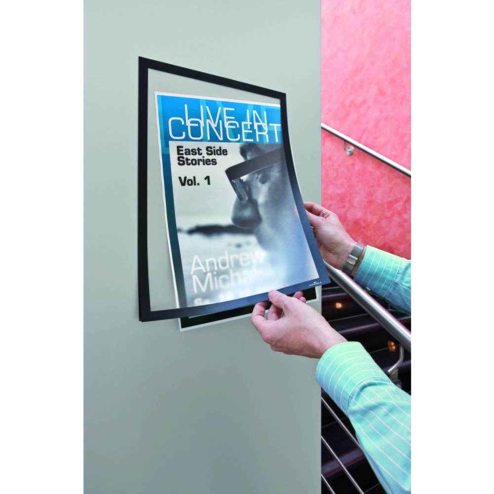 Produktabbildung Nr. 9: Info-Rahmen DURABLE DURAFRAME®, selbstklebend, DIN A3, schwarz