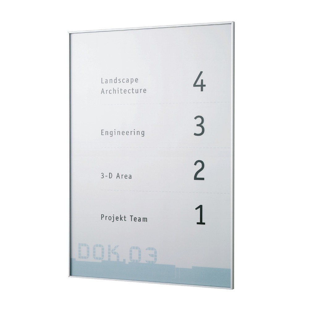 Produktabbildung: Infoboard New Age, DIN A4, HxB 302 x 215 mm