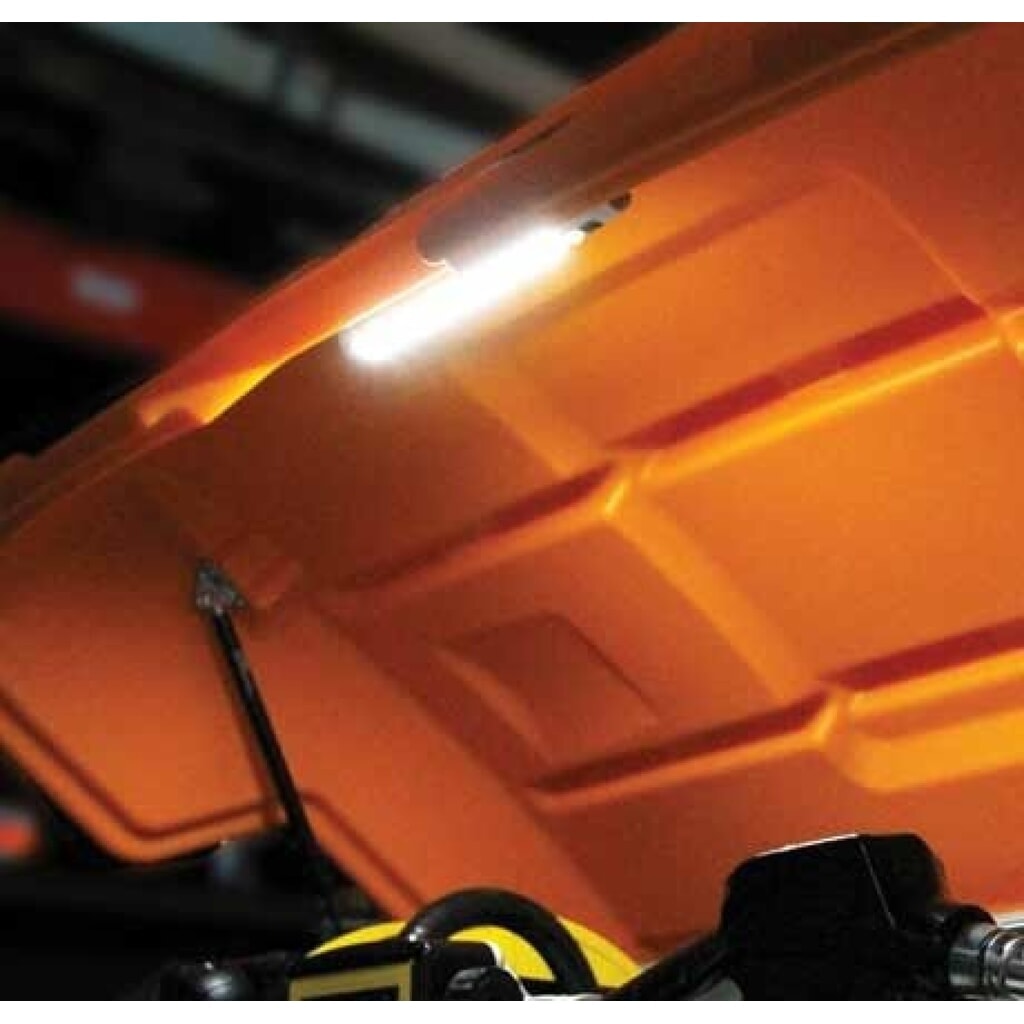Produktabbildung: Innenbeleuchtung für CEMO PE-Gefahrstoff-Depot 220/2 und 1100/1, mit Bewegungssensor und Batterie