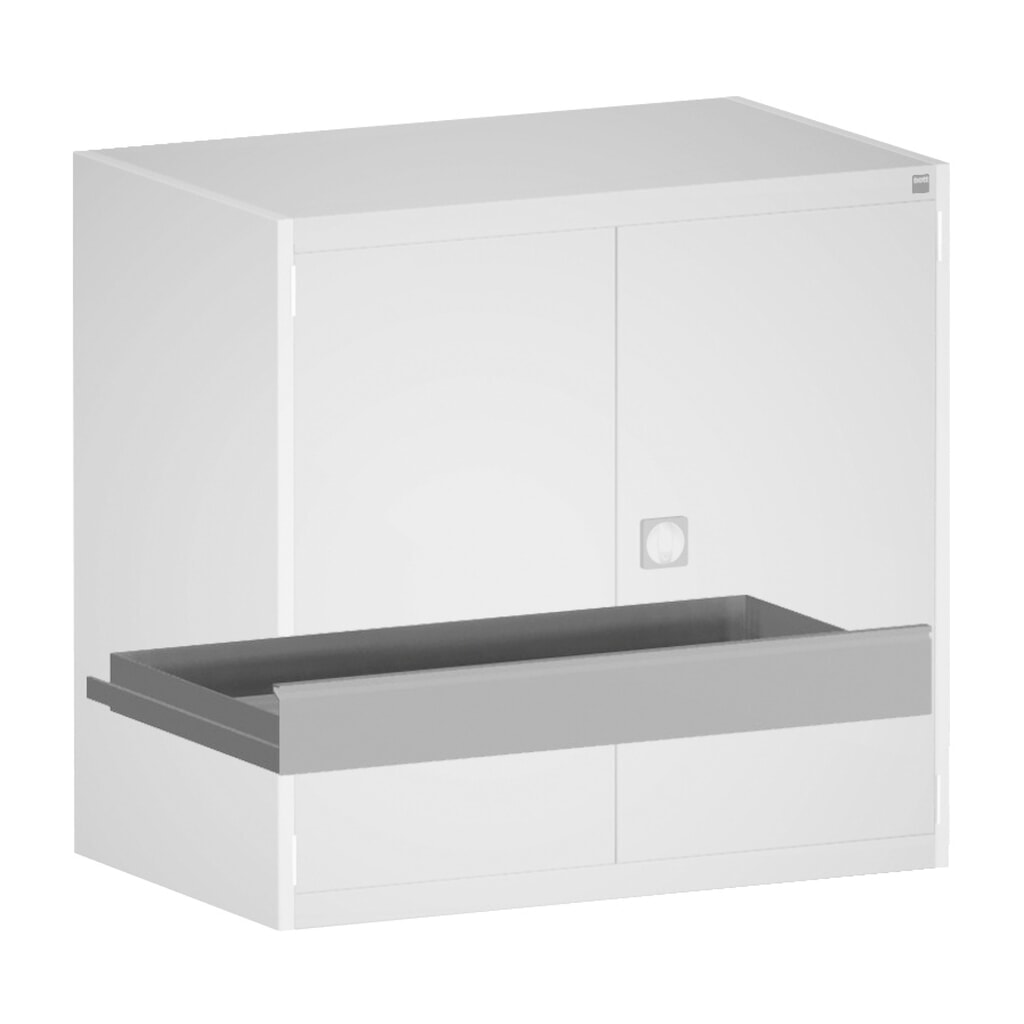 Innenschublade für bott cubio System-Flügeltürschrank, Fronthöhe 125 mm Produktabbildung: Innenschublade für bott cubio System-Flügeltürschrank, Fronthöhe 125 mm