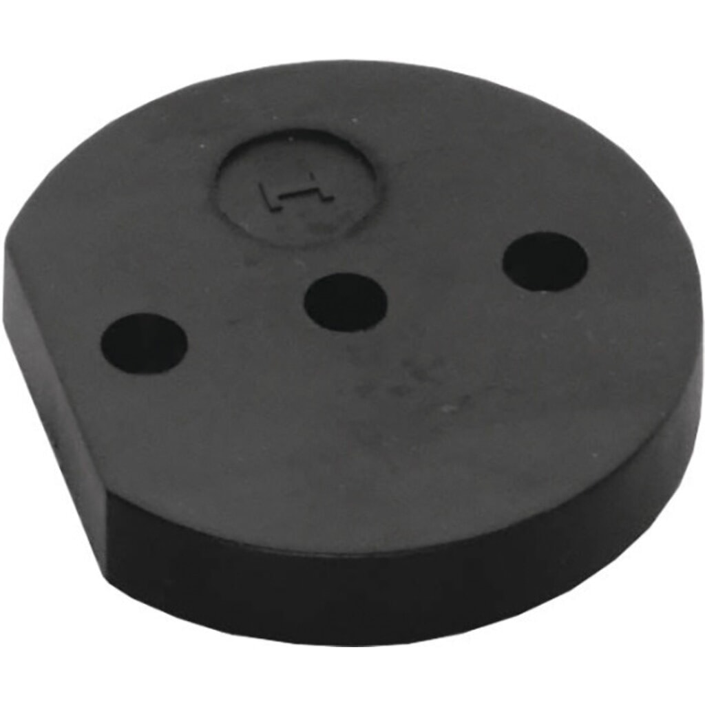 INTERSTEEL Unterlage, Ø 60 mm Höhe 10 mm, Nylon schwarz, f. Art. 3000 259 313 Produktabbildung: INTERSTEEL Unterlage, Ø 60 mm Höhe 10 mm, Nylon schwarz, f. Art. 3000 259 313