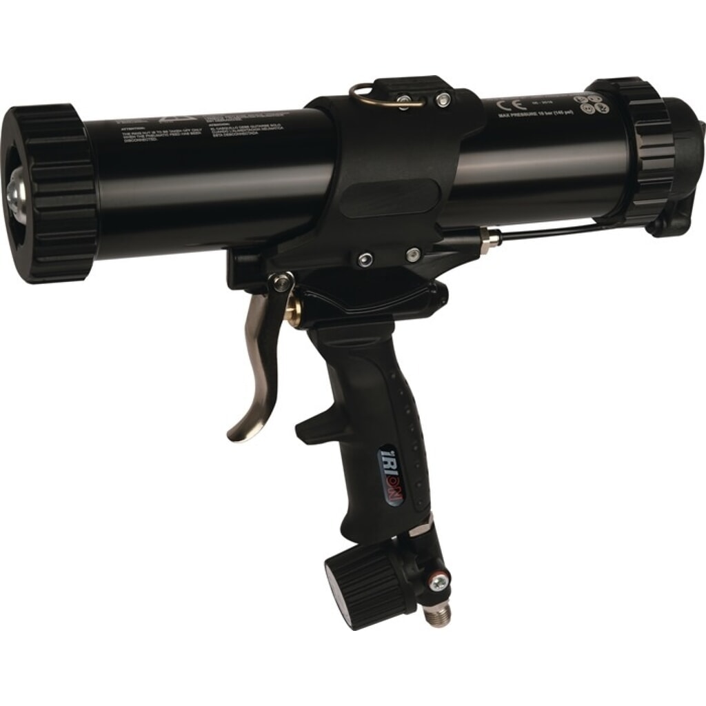 Produktabbildung: IRION Druckluftpresse KB400, f. 310 ml Kartuschen/Beutel bis 400 ml, geschlossen