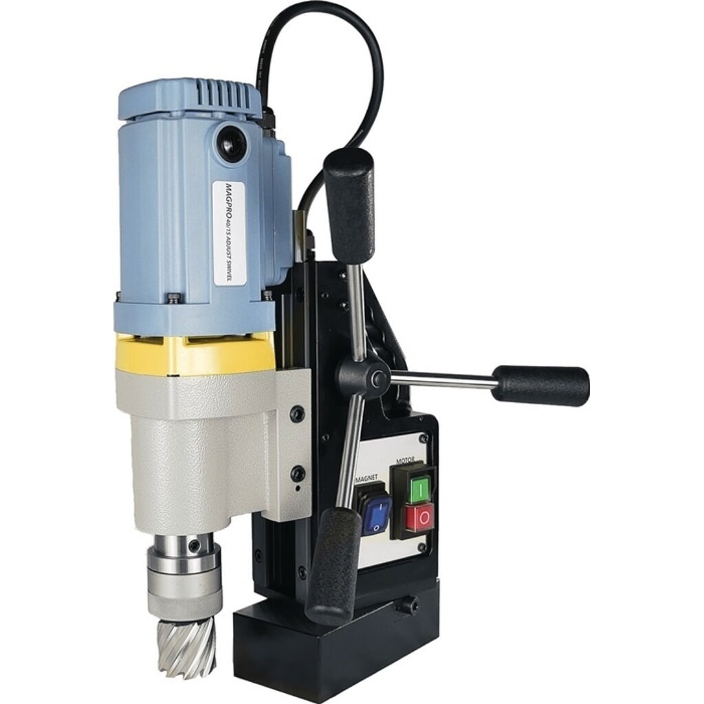 Produktabbildung: JEPSON Kernbohrmaschine MAGPRO 40/1S Adjust Swivel, 12-40 mm 13x140 mm, Weldon 19 1100 W