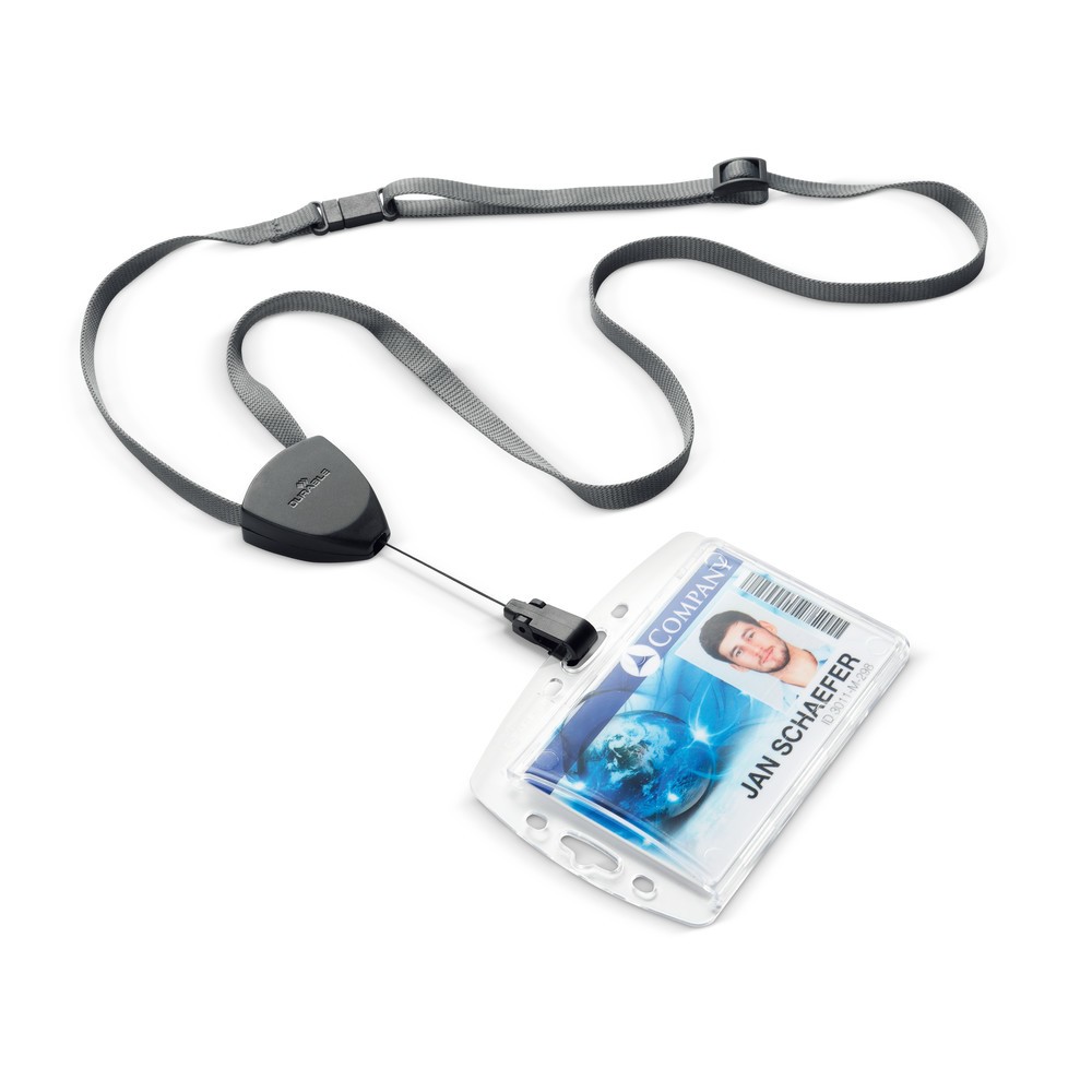 Produktabbildung Nr. 2: Textilband Soft für DURABLE Ausweishalter, blau