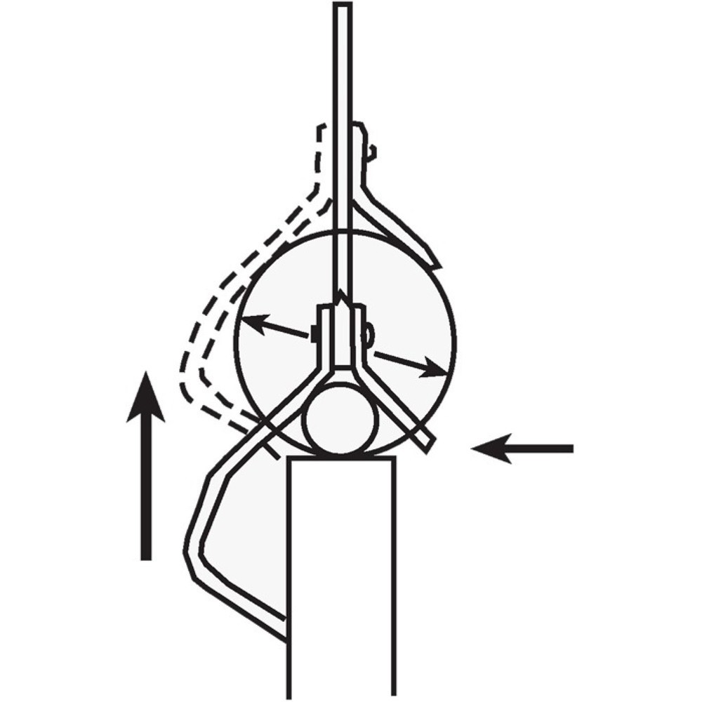 Produktabbildung Nr. 3: JOKARI Abisoliermesser Secura No. 27, Gesamtlänge 132 mm, ohne Klinge