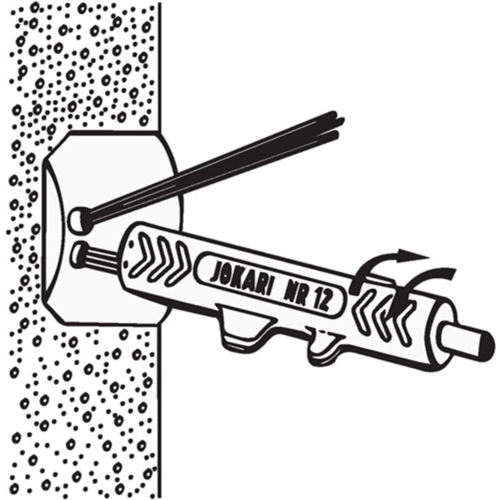 Produktabbildung Nr. 2: JOKARI Abmantelungswerkzeug Nr.12 Gesamt-L.124mm Arbeitsbereich D.8,0-13,0mm JOKARI