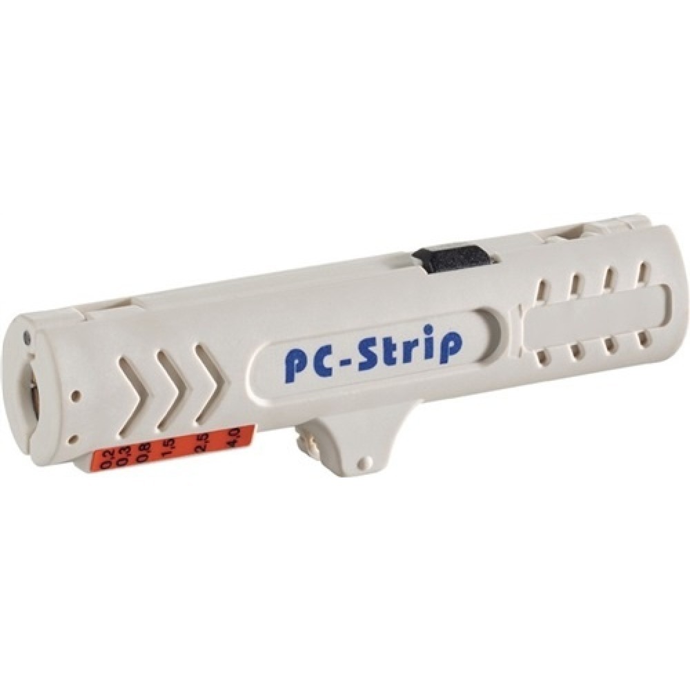Produktabbildung: JOKARI Abmantelungswerkzeug PC-Strip L.124mm Arbeitsb.D.5-13mm 0,2-4 (Litze) mm² JOKARI