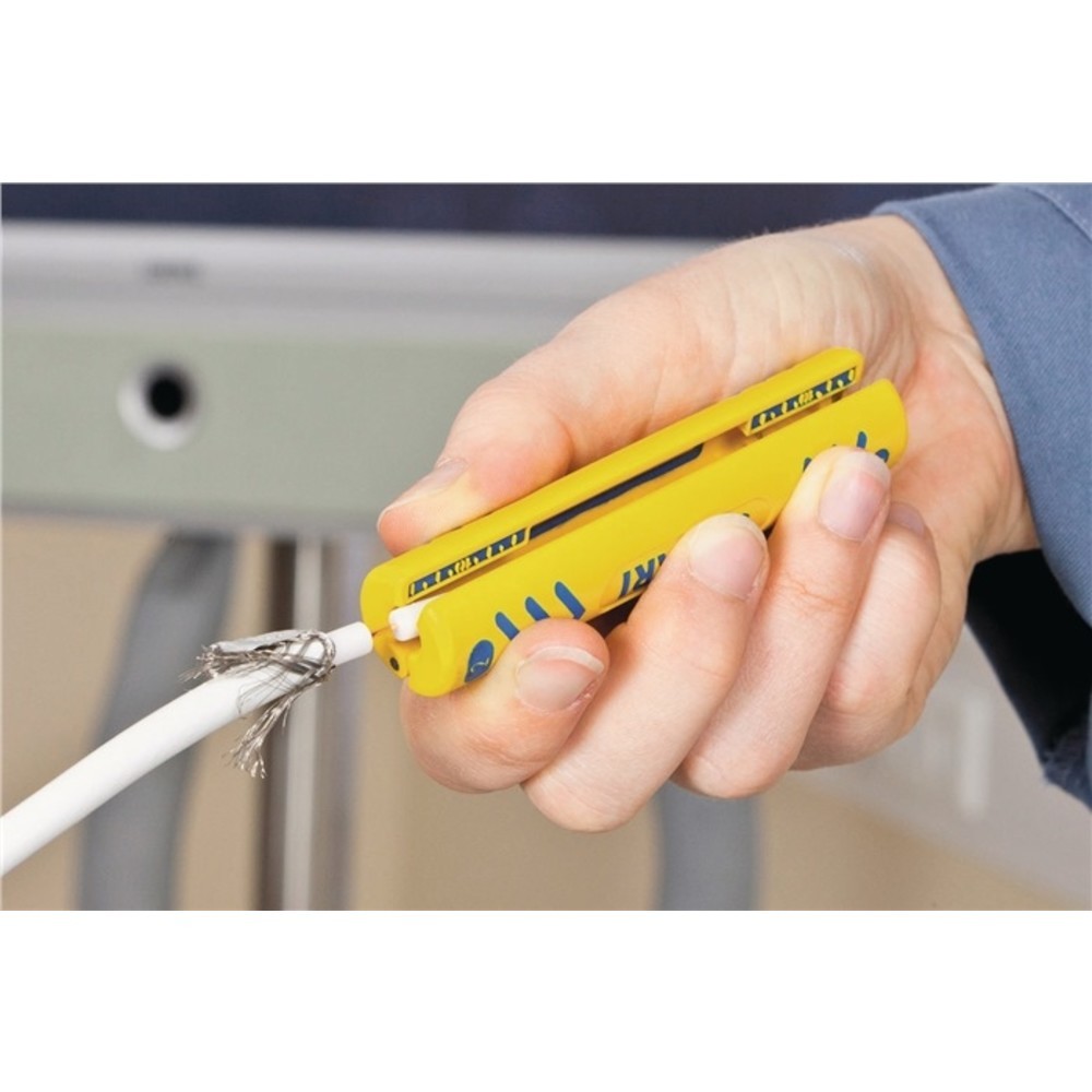 Produktabbildung Nr. 4: JOKARI Abmantelungswerkzeug Secura Coaxi No. 1 Gesamtlänge 100 mm Arbeitsbereich Ø 4,8 - 7,5