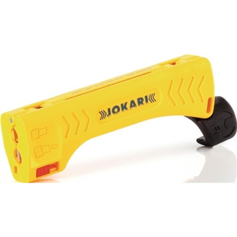 Produktabbildung: JOKARI Abmantelungswerkzeug Top Coax Plus L.115,4mm Arbeitsbereich D.4,8-7,5mm JOKARI