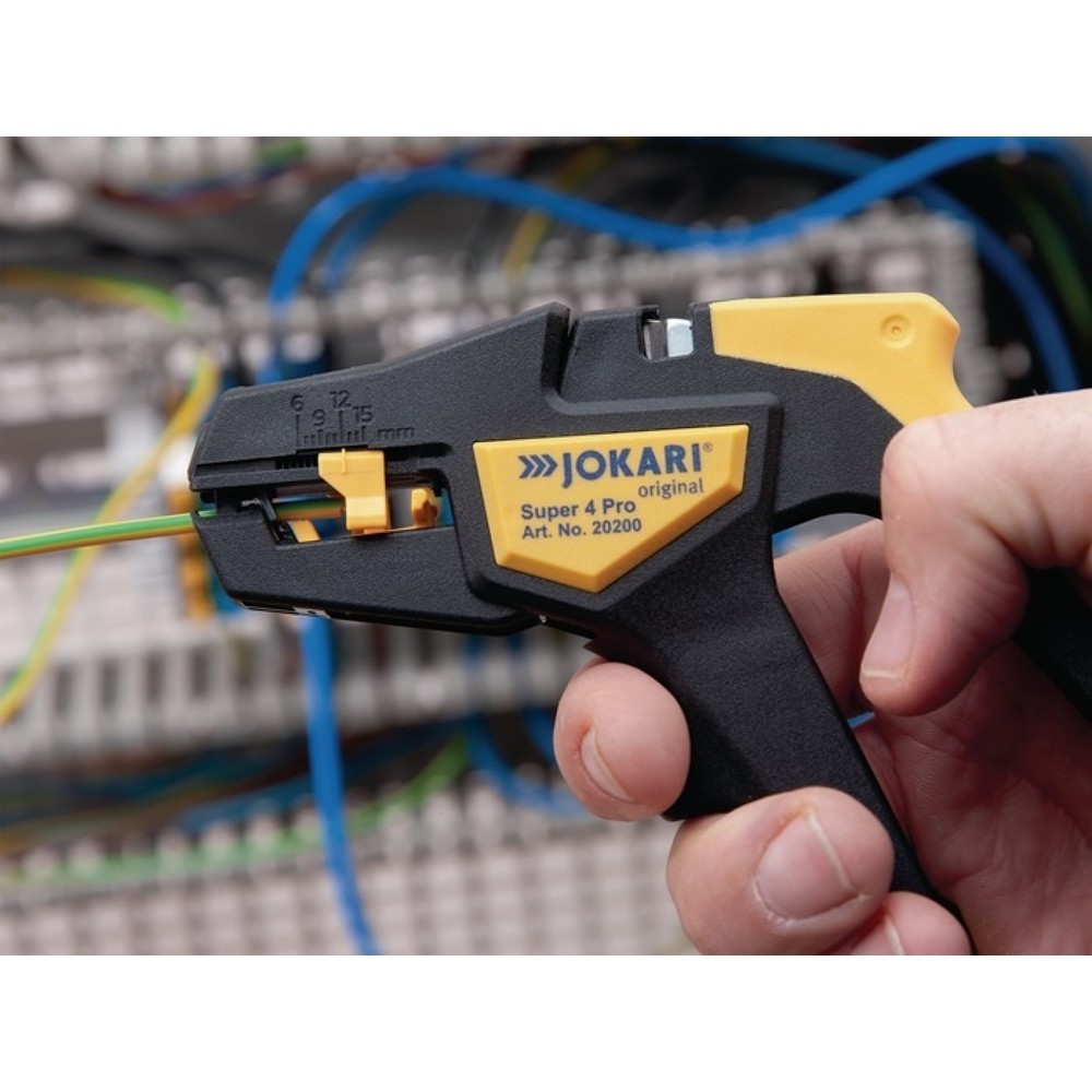 Produktabbildung Nr. 6: JOKARI Automatikabisolierzange Super 4 Pro, Länge 163 mm, 0,2-6 mm²