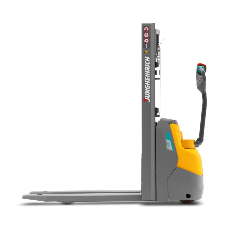 Produktabbildung Nr. 6: Jungheinrich Elektro-Hochhubwagen EJC110i ZT, Zweifach-Teleskop-Hubgerüst, Hubhöhe  2.390 mm, Tragfähigkeit 1.000 kg, Proportionalhydraulik