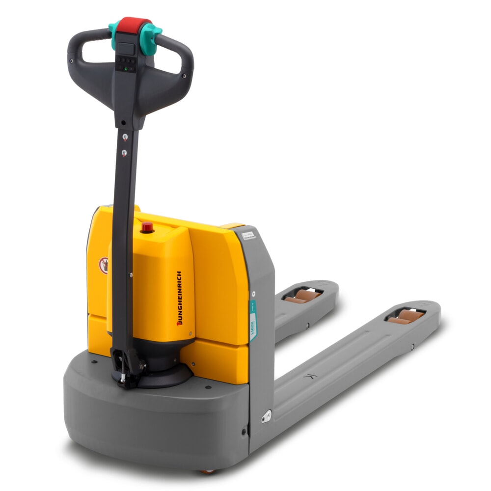 Produktabbildung Nr. 1: Jungheinrich Elektro-Hubwagen AME 15, Tragfähigkeit 1.500 kg, Gabellänge 1.150 mm, Sondergabelbreite 670 mm, Tandemrollen
