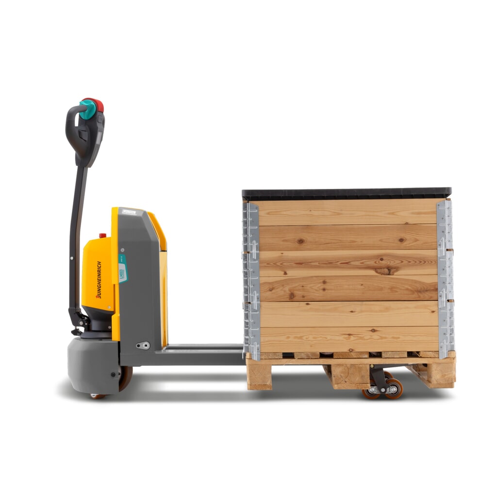 Jungheinrich Elektro-Hubwagen AME 15, Tragfähigkeit 1.500 kg, Gabellänge 800 mm, Tandemrollen Produktabbildung Nr. 6: Jungheinrich Elektro-Hubwagen AME 15, Tragfähigkeit 1.500 kg, Gabellänge 800 mm, Tandemrollen
