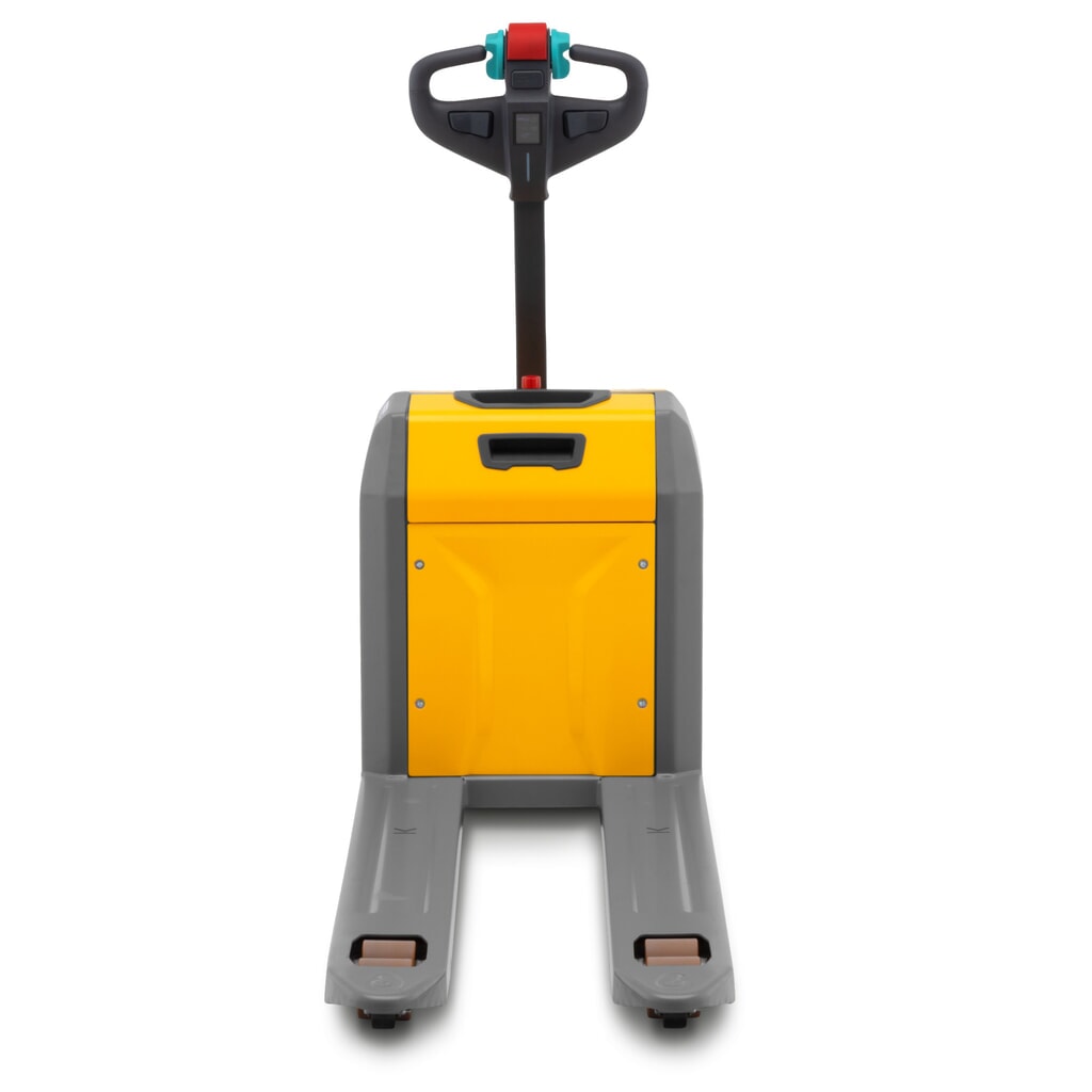 Jungheinrich Elektro-Hubwagen AME 18, Tragfähigkeit 1.800 kg, Gabellänge 1.150 mm, Sondergabelbreite 670 mm, Tandemrollen Produktabbildung Nr. 3: Jungheinrich Elektro-Hubwagen AME 18, Tragfähigkeit 1.800 kg, Gabellänge 1.150 mm, Sondergabelbreite 670 mm, Tandemrollen