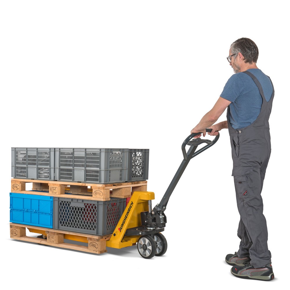 Produktabbildung Nr. 7: Jungheinrich Handhubwagen AM 20, Tragfähigkeit 2.000 kg, Gabellänge 1.150 mm, Polyurethan