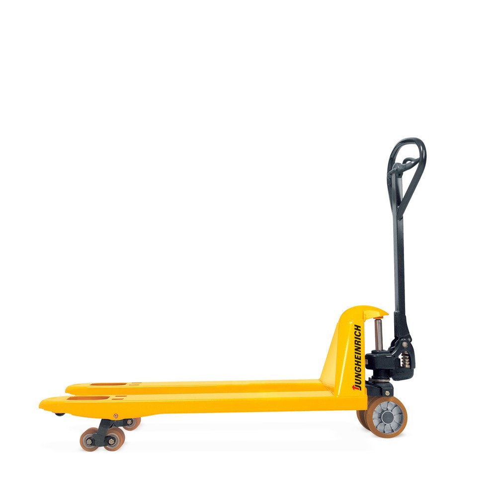 Produktabbildung Nr. 1: Jungheinrich Handhubwagen AM 22 mit Schnellhub, Tragfähigkeit 2.200 kg, Gabellänge 1.150 mm, Nylon, Tandemrollen