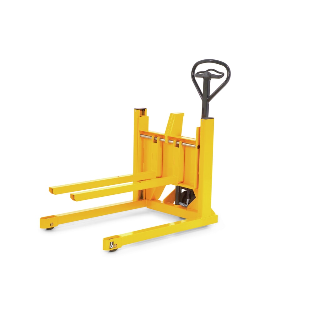 Jungheinrich Handhubwagen AM V05 Breitspur für Display-Paletten Produktabbildung Nr. 4: Jungheinrich Handhubwagen AM V05 Breitspur für Display-Paletten