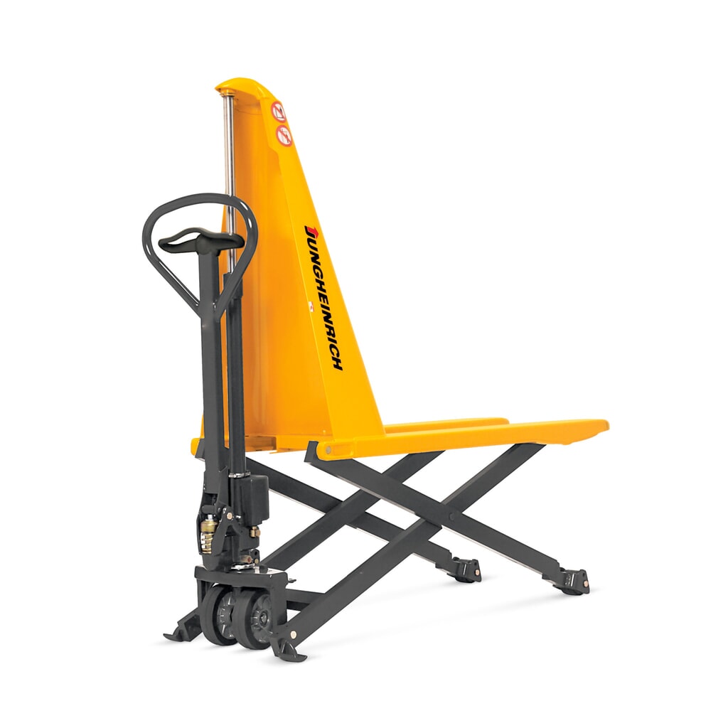 Jungheinrich Scherenhubwagen AMX 10, Tragfähigkeit 1.000 kg, Nylon Produktabbildung: Jungheinrich Scherenhubwagen AMX 10, Tragfähigkeit 1.000 kg, Nylon