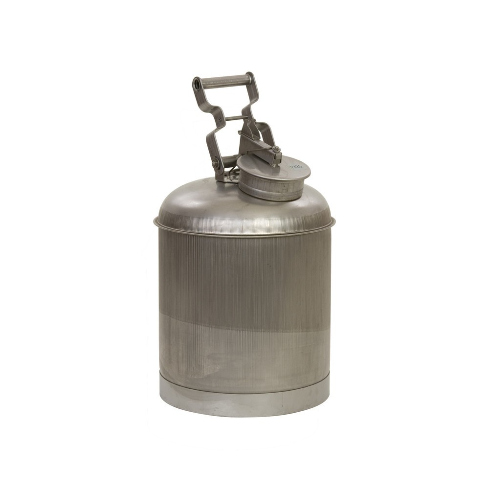 Produktabbildung: Justrite® Abfallkanne Eagle, Edelstahl, 9,5 Liter