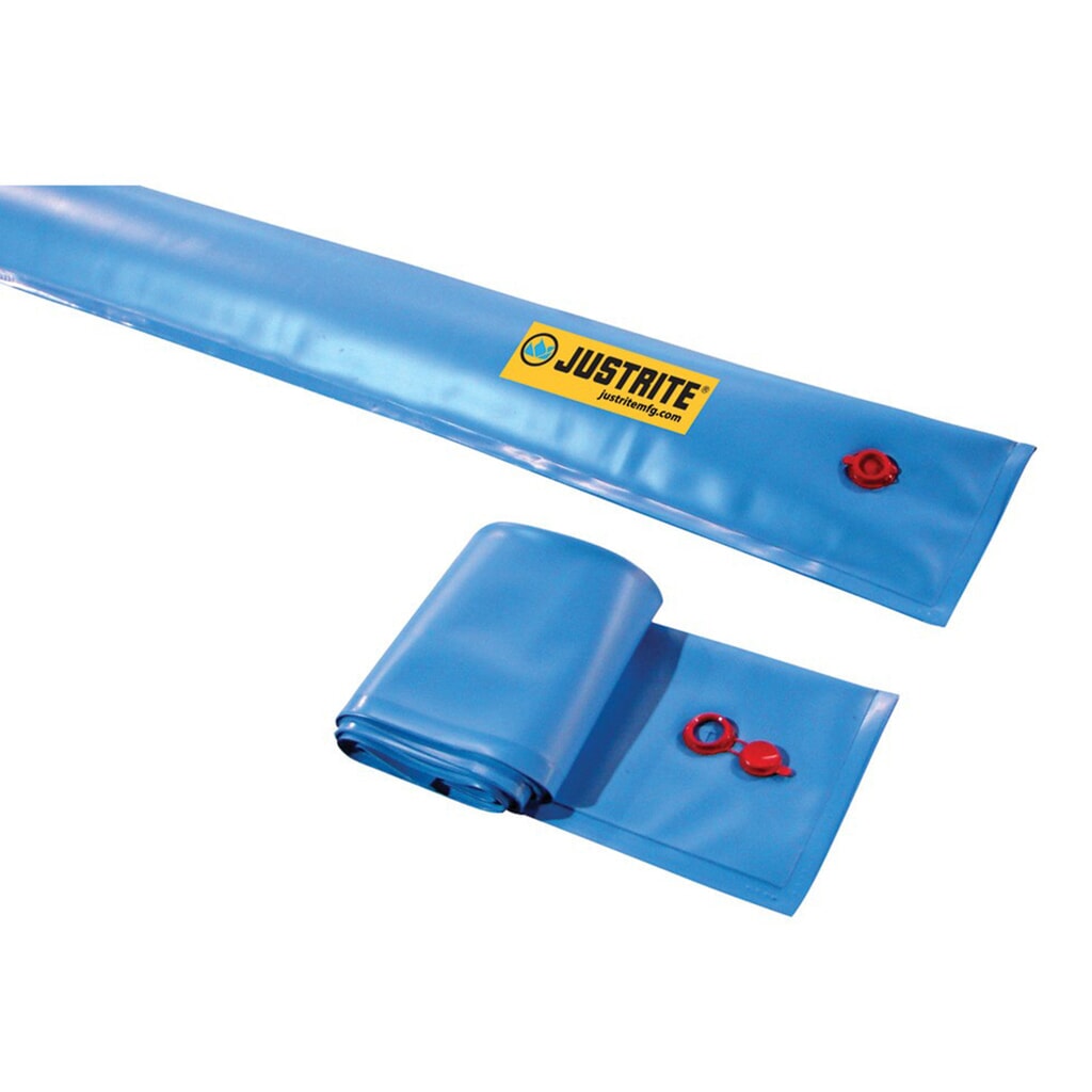 Justrite® Absperrdeich, LxB 1,5 x 0,2 m Produktabbildung: Justrite® Absperrdeich, LxB 1,5 x 0,2 m
