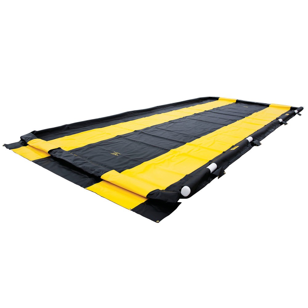 Produktabbildung: Justrite® Auffangwanne QuickBerm® , befahrbar, Kapazität 2.840 l