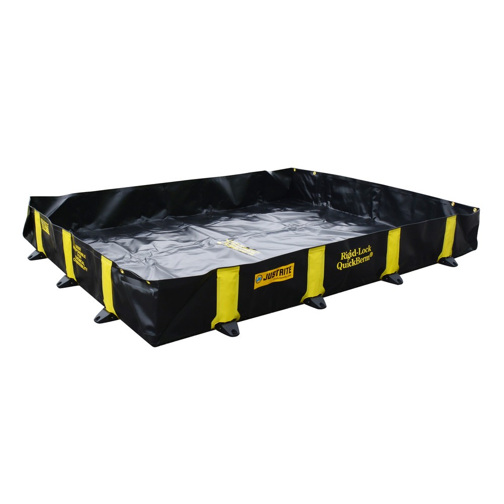 Produktabbildung: Justrite® Faltwanne QuickBerm® , Kapazität 1.344 l